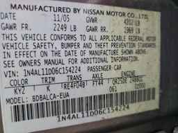 2006 NISSAN ALTIMA