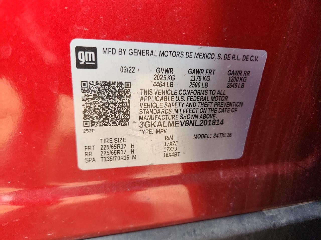2022 GMC Terrain