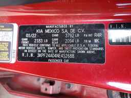 2022 KIA FORTE