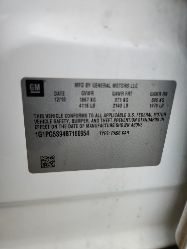 2011 CHEVROLET CRUZE