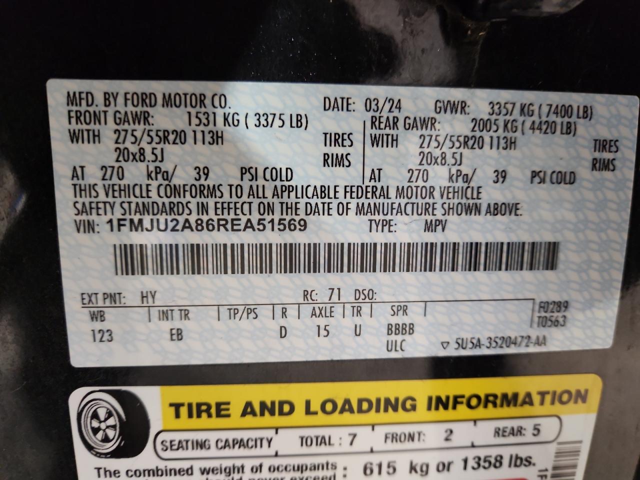 2024 FORD Expedition