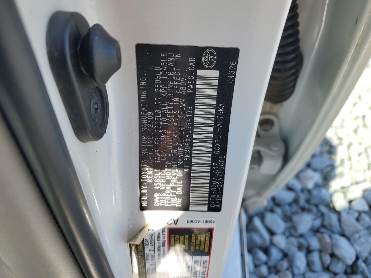 2010 TOYOTA Avalon