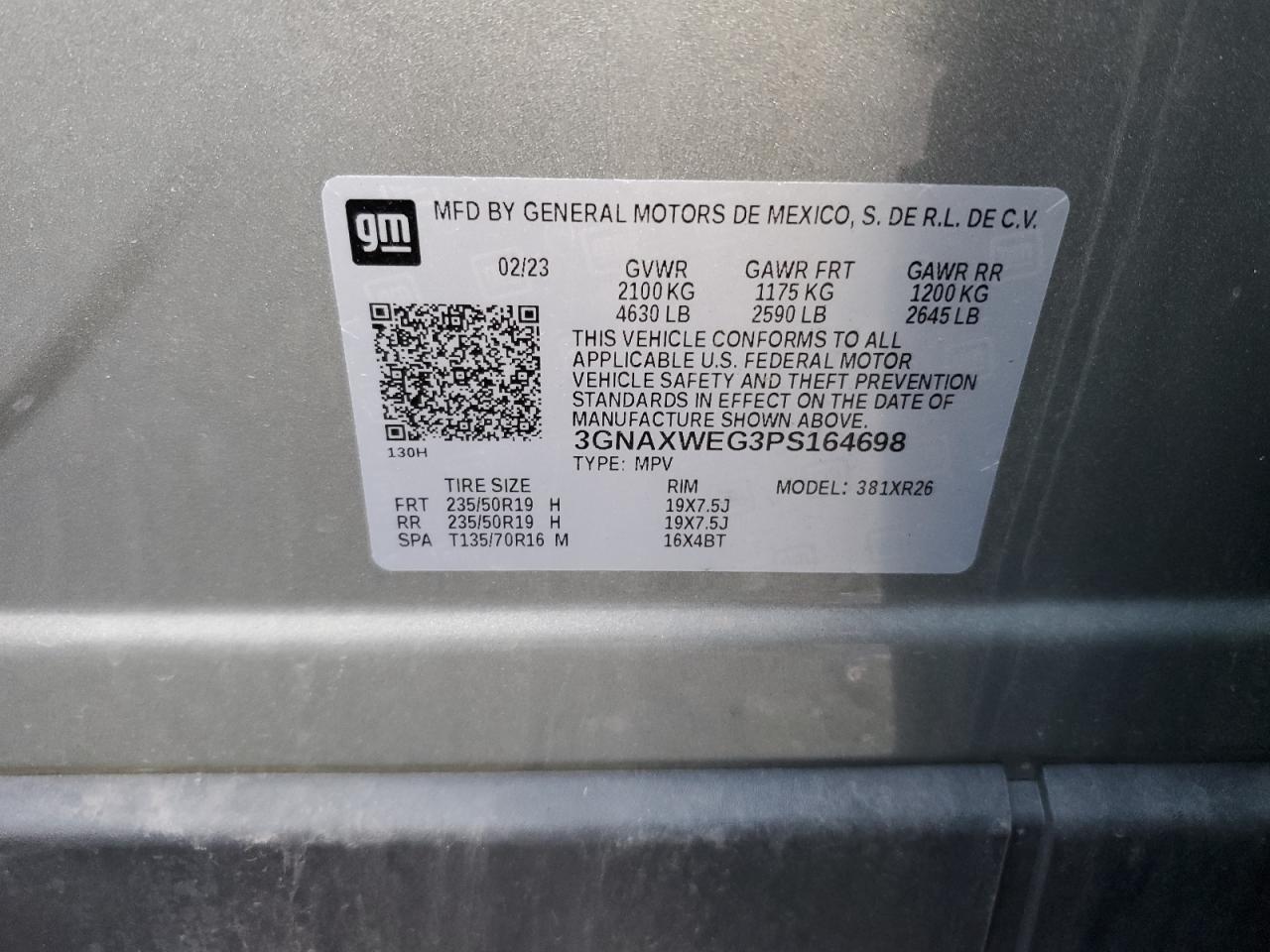 2023 CHEVROLET EQUINOX