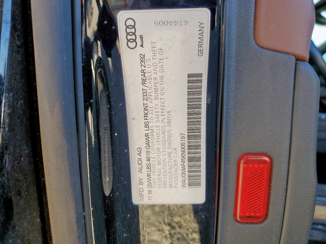 2019 AUDI A4