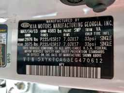 2014 KIA SORENTO