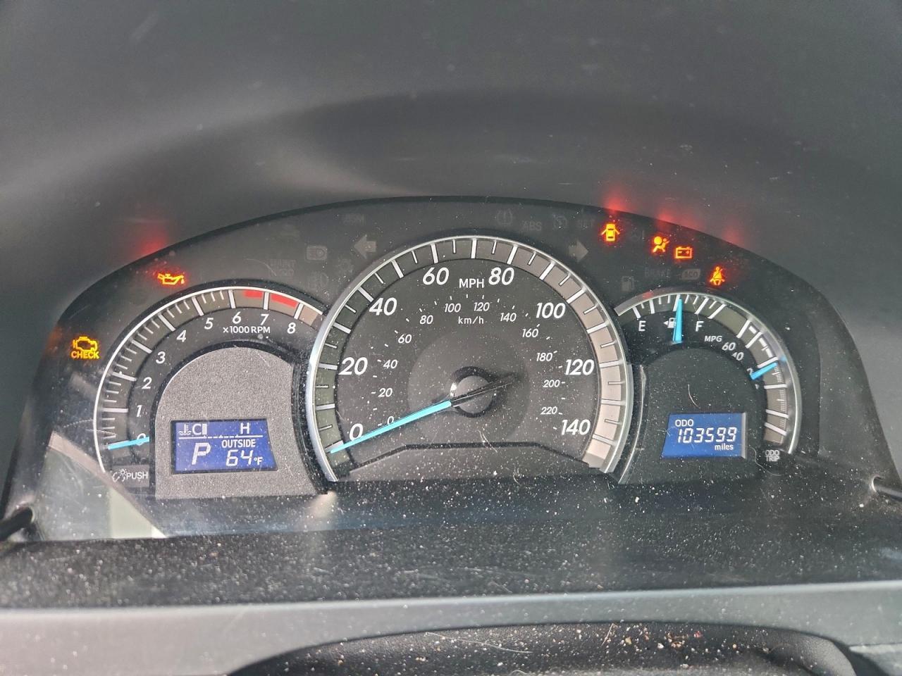 2013 TOYOTA CAMRY