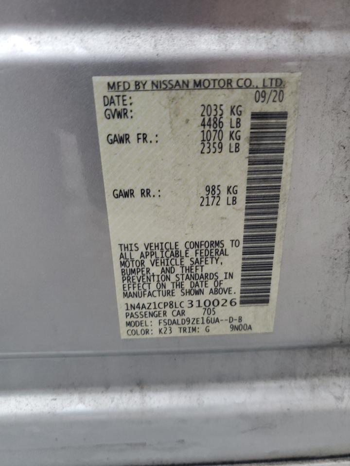 2020 NISSAN LEAF