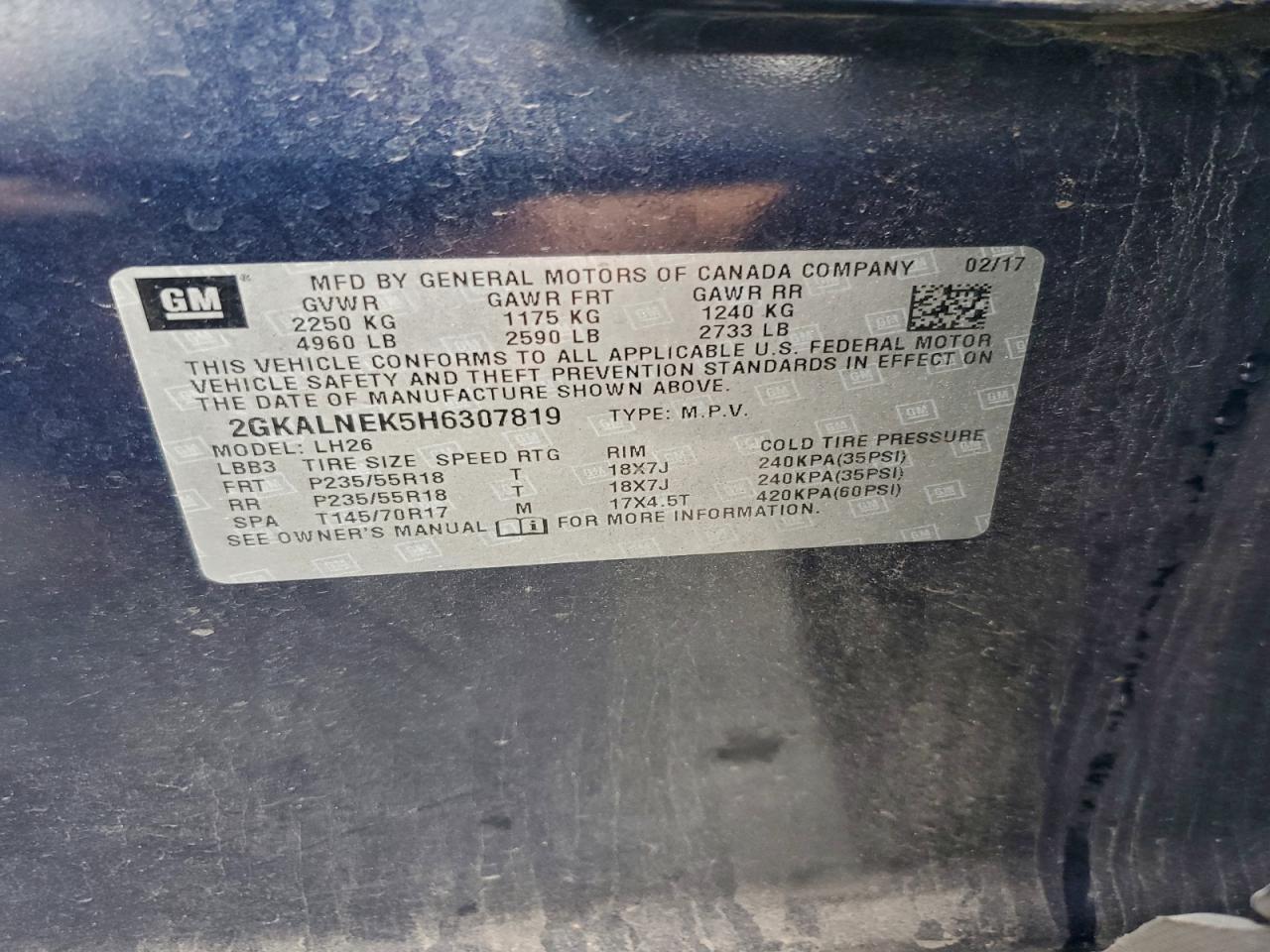 2017 GMC Terrain