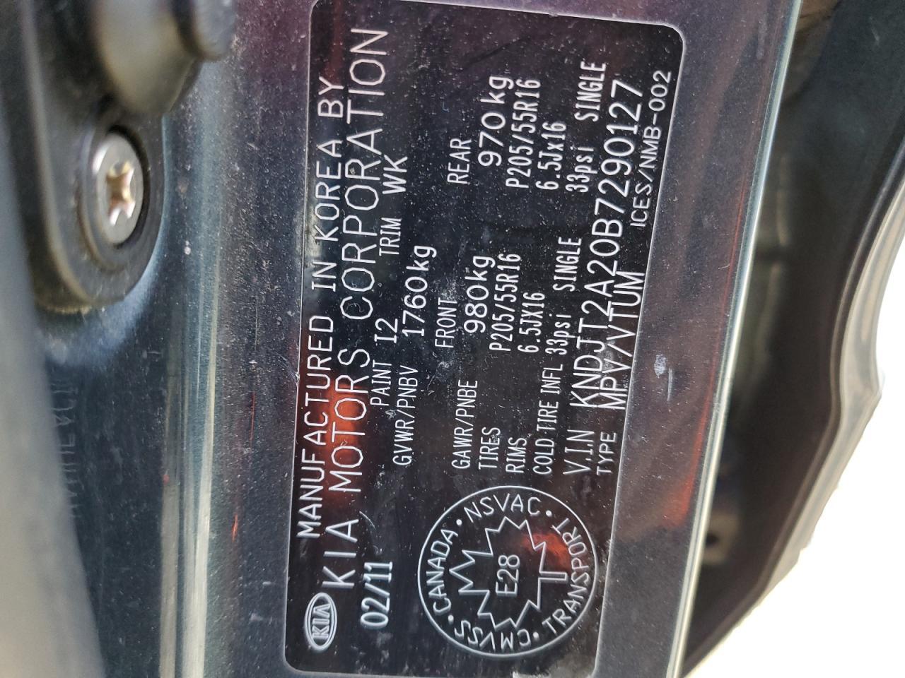 2011 KIA SOUL