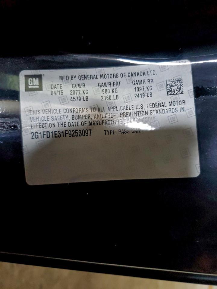 2015 CHEVROLET Camaro