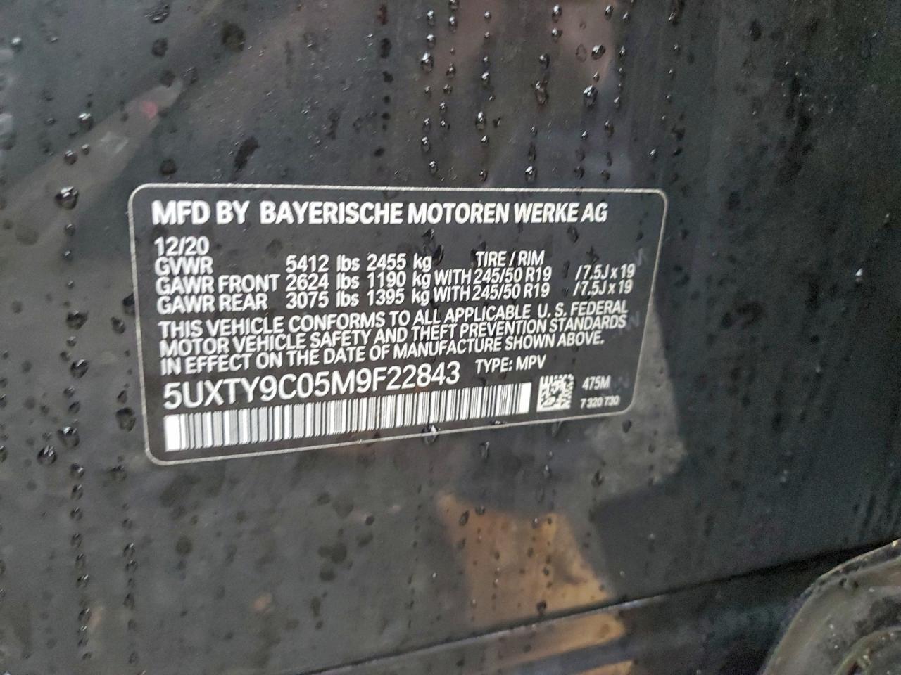 2021 BMW X3