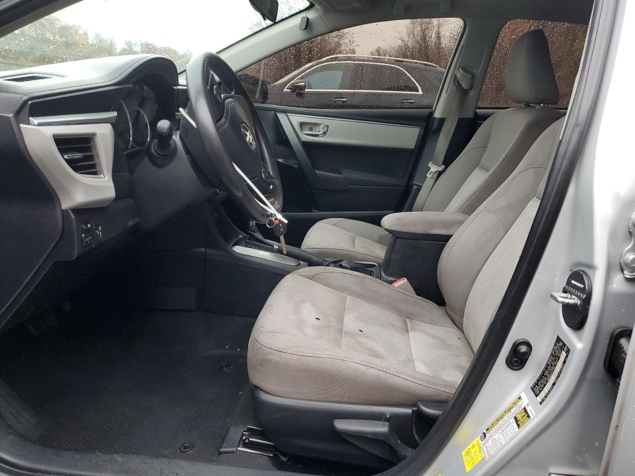 2015 TOYOTA COROLLA