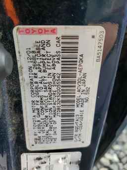 2002 TOYOTA CAMRY