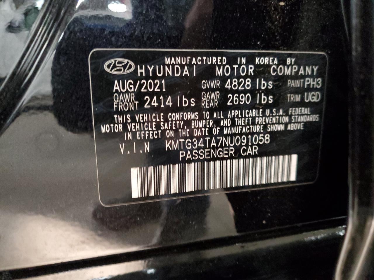 2022 GENESIS G70