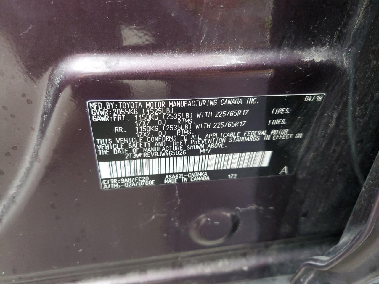 2018 TOYOTA RAV4