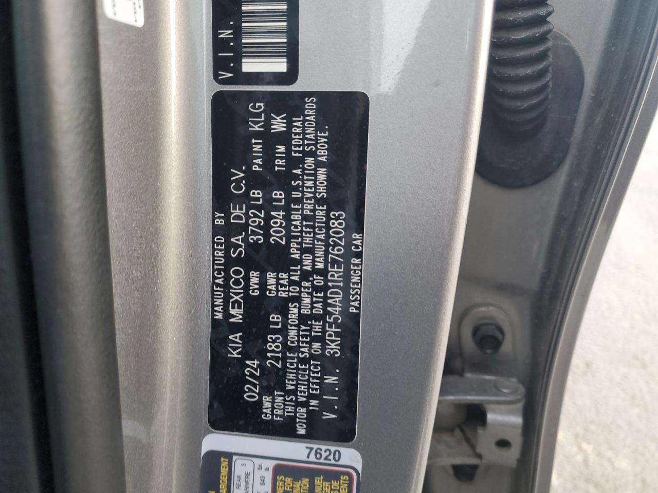 2024 KIA FORTE