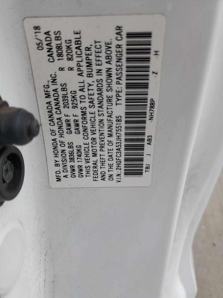 2018 HONDA CIVIC