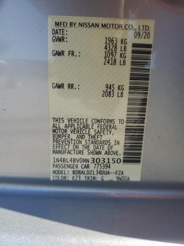 2021 NISSAN ALTIMA
