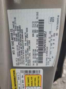 2015 FORD FUSION