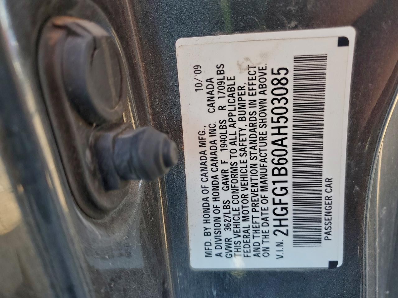 2010 HONDA CIVIC