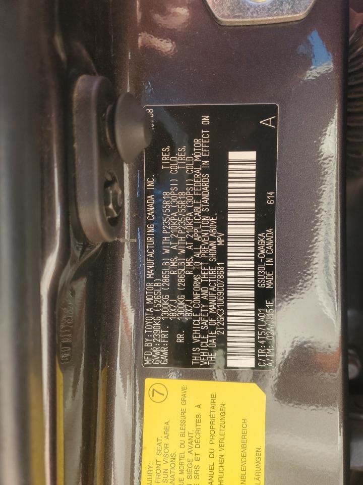 2009 LEXUS RX 350