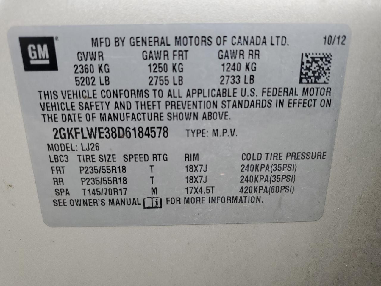2013 GMC Terrain