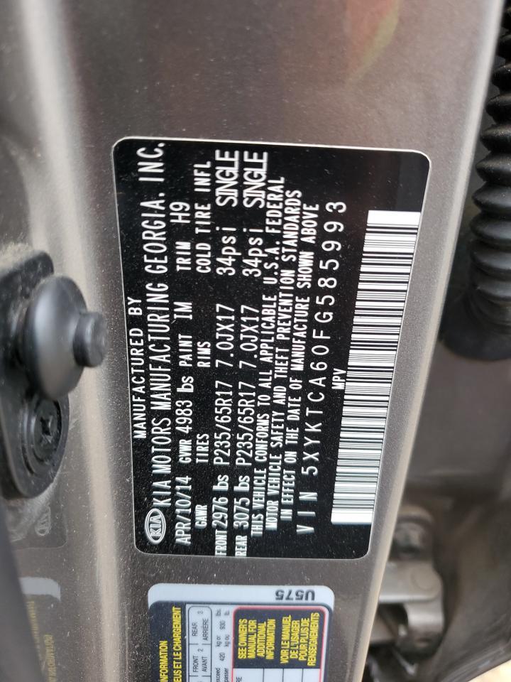 2015 KIA SORENTO