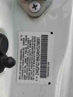 2010 HONDA CIVIC