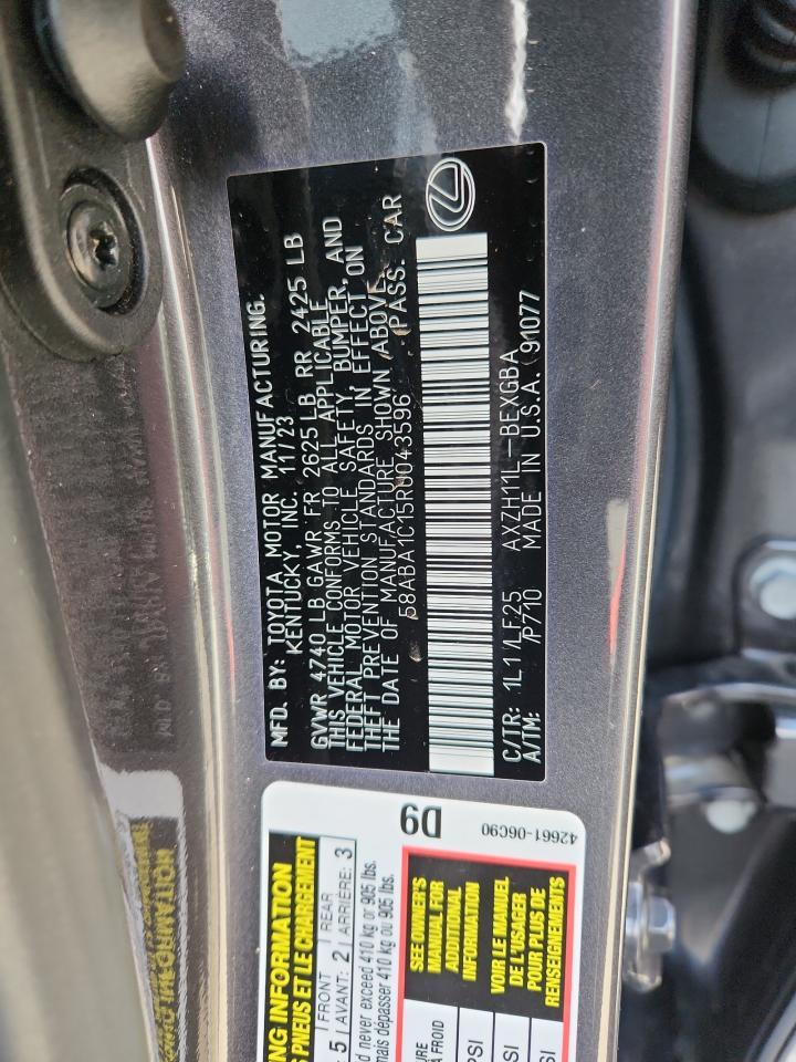 2024 LEXUS ES 300H