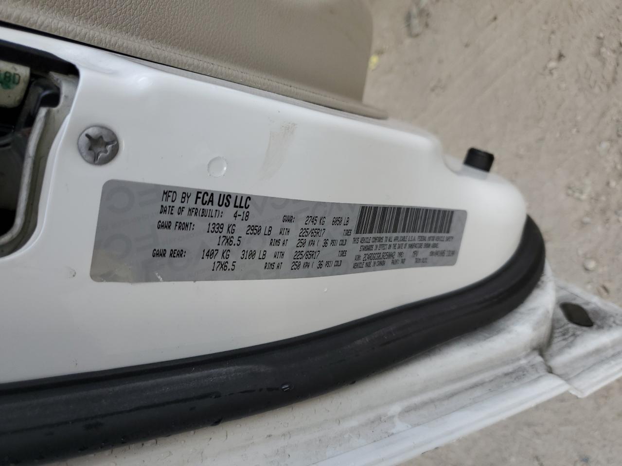 2018 DODGE GRAND CARAVAN