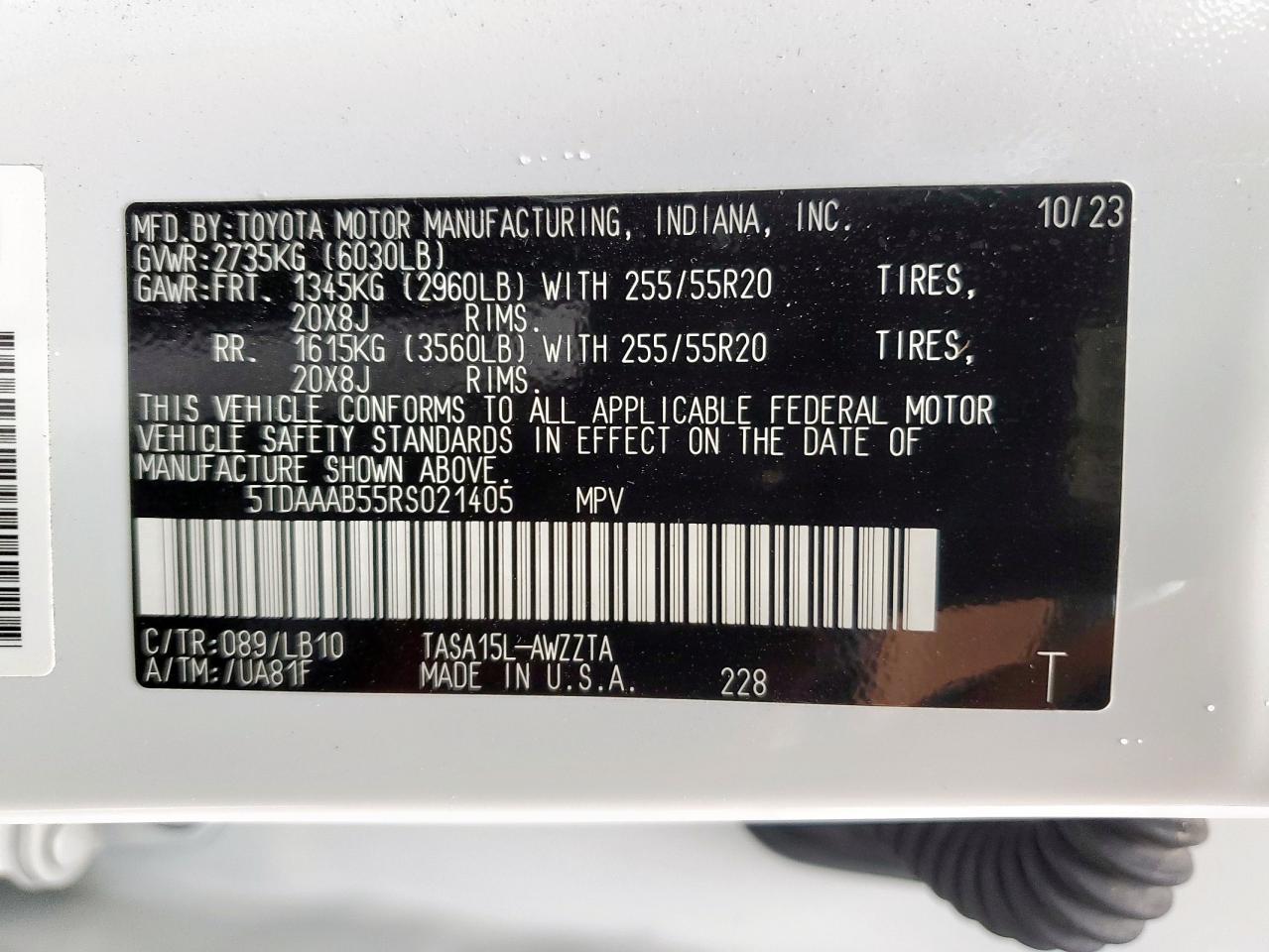 2024 TOYOTA HIGHLANDER