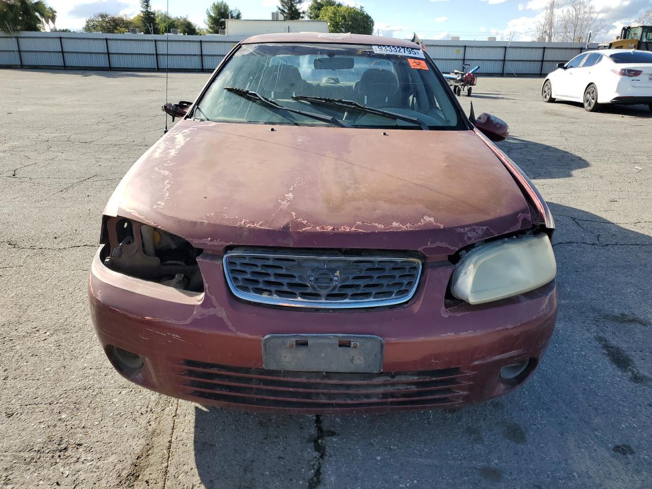 2001 NISSAN SENTRA