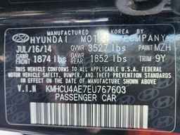2014 HYUNDAI ACCENT