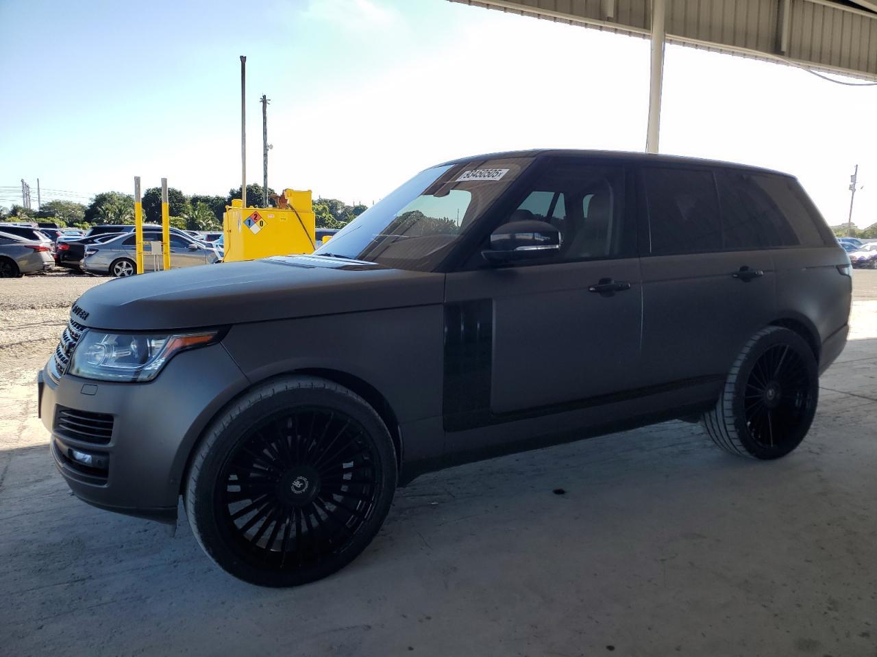 2016 LAND ROVER RANGE ROVER