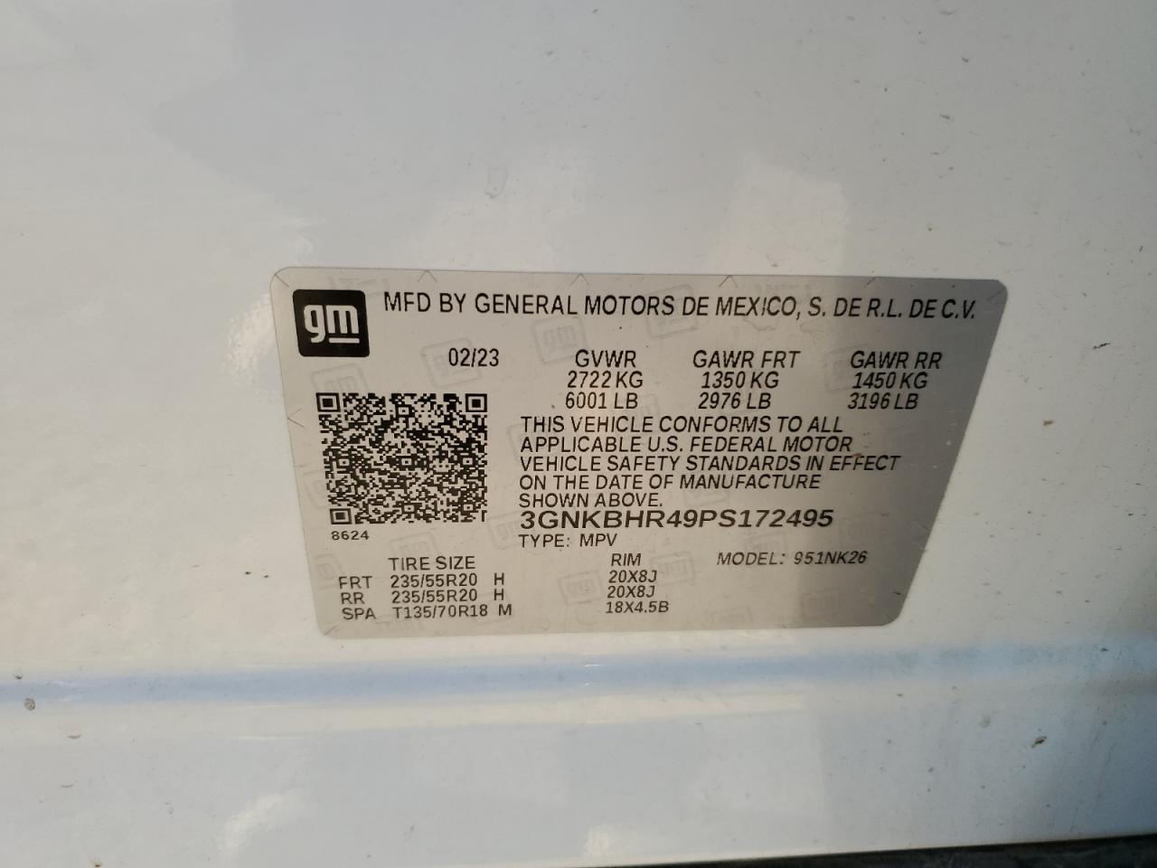 2023 CHEVROLET BLAZER