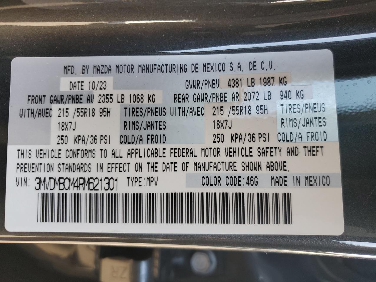 2024 MAZDA CX-30