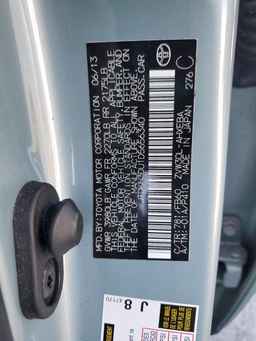 2013 TOYOTA PRIUS