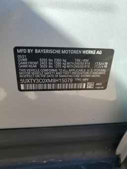 2021 BMW X3