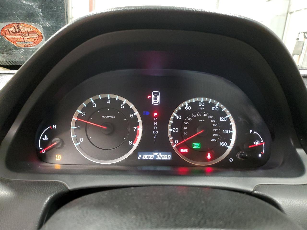 2012 HONDA ACCORD