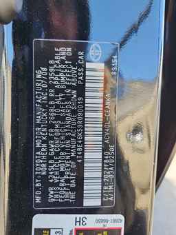 2009 TOYOTA CAMRY