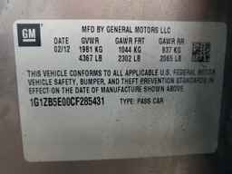 2012 CHEVROLET MALIBU