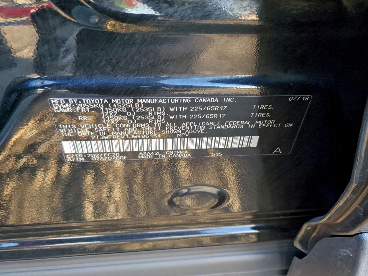 2018 TOYOTA RAV4