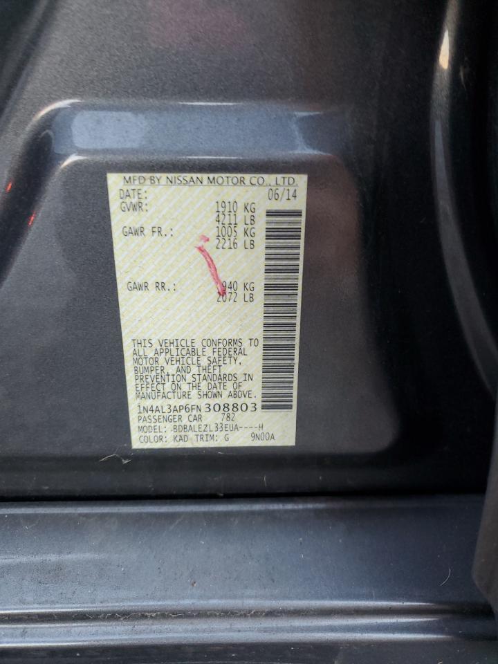 2015 NISSAN ALTIMA