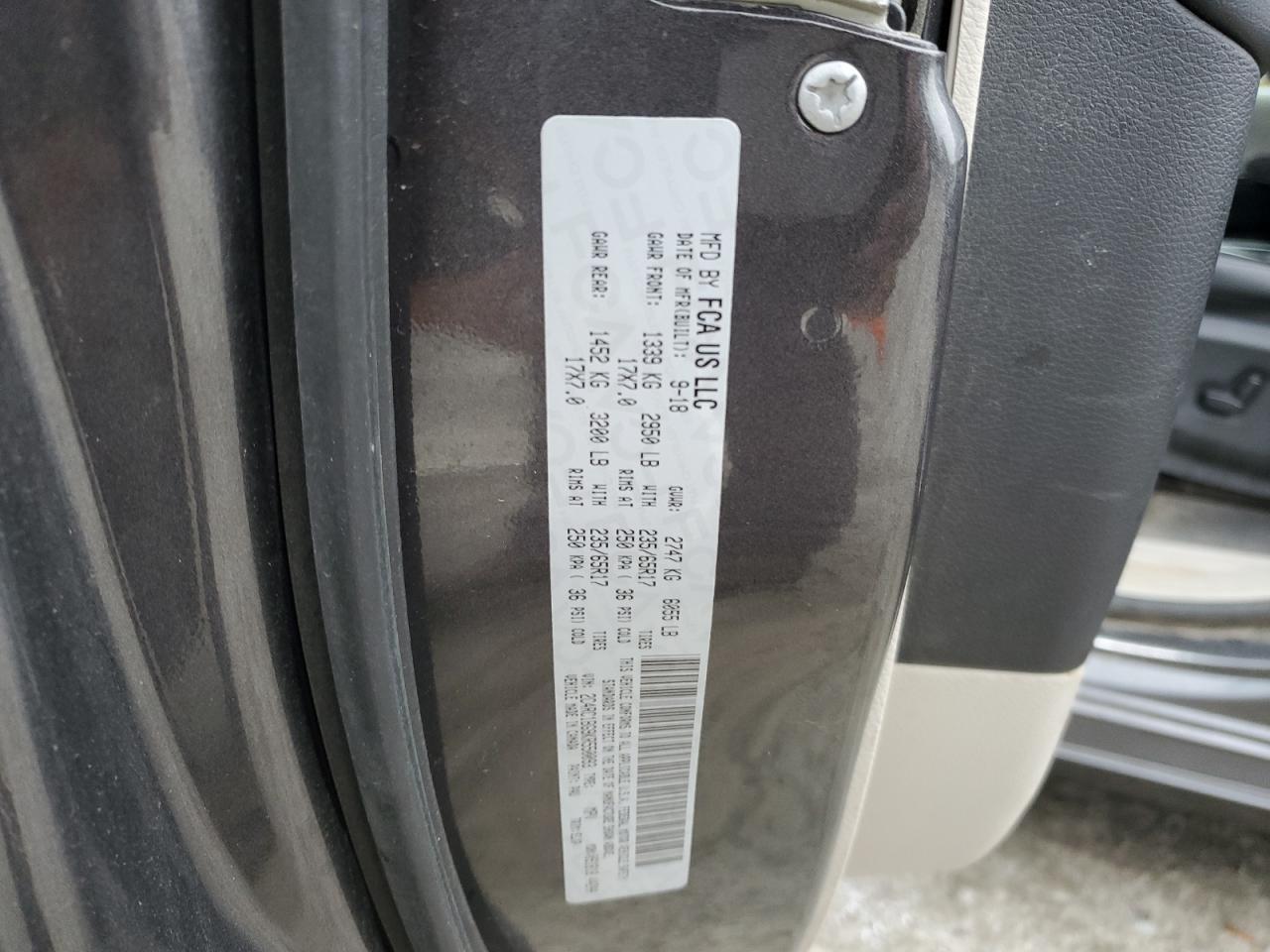 2019 CHRYSLER Pacifica