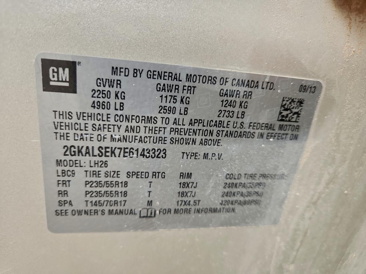 2014 GMC Terrain