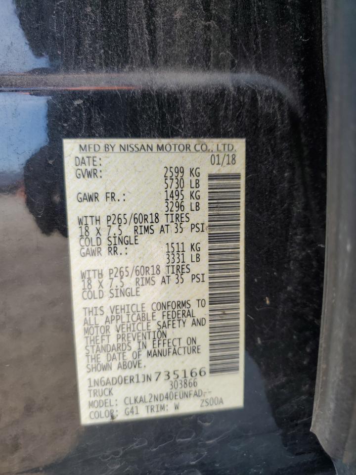 2018 NISSAN Frontier