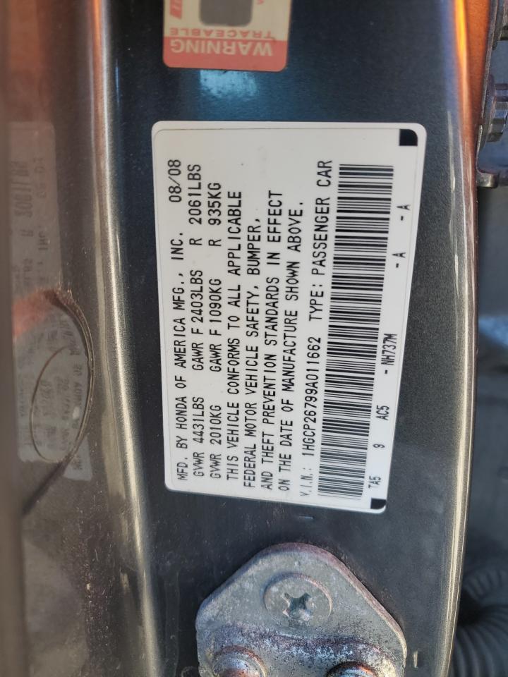 2009 HONDA ACCORD