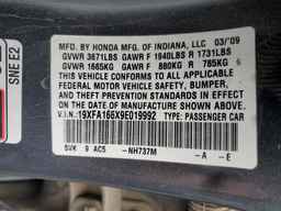 2009 HONDA CIVIC
