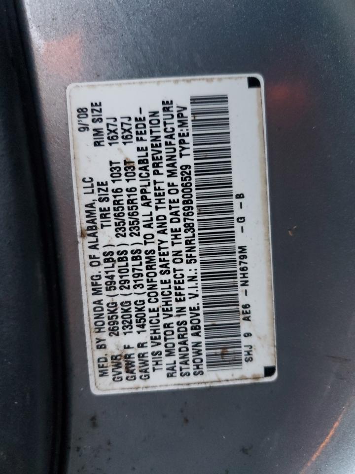 2009 HONDA ODYSSEY