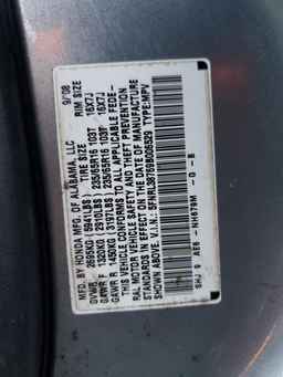 2009 HONDA ODYSSEY